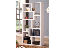 Theo white bookshelf