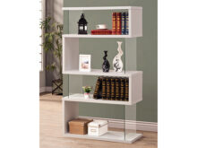 Emelle white bookshelf