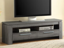 Elkton gray TV stand
