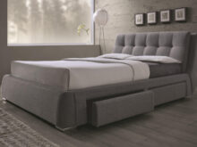 Fenbrook upholstered bed frame