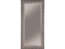Rollins black floor mirror