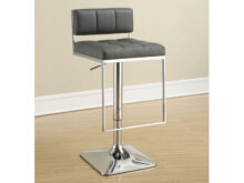Alameda grey adjustable stool