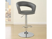 Fathom grey adjustable stool