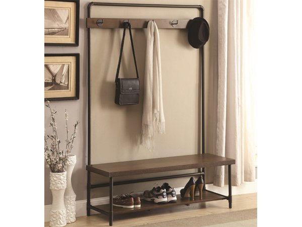 Alise hall tree bench