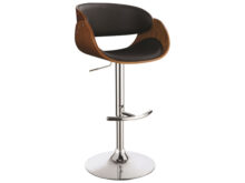 Dana adjustable black stool