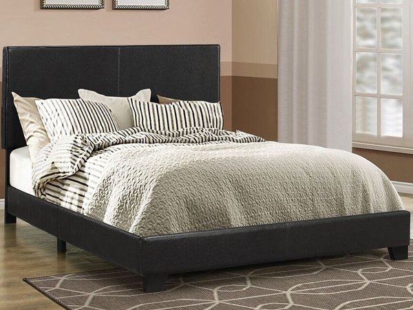 Dorian black bed frame