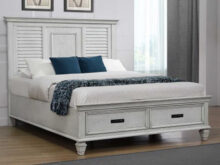 Franco storage eastern king bed frame