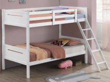 Littleton twin/twin white bunk bed