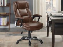 Nerris brown office chair