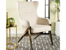 Walker beige accent chair