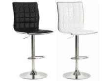Ashbury adjustable black stool