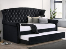Scarlett black daybed