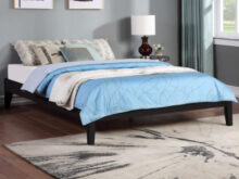 Hounslow platform black bed frame