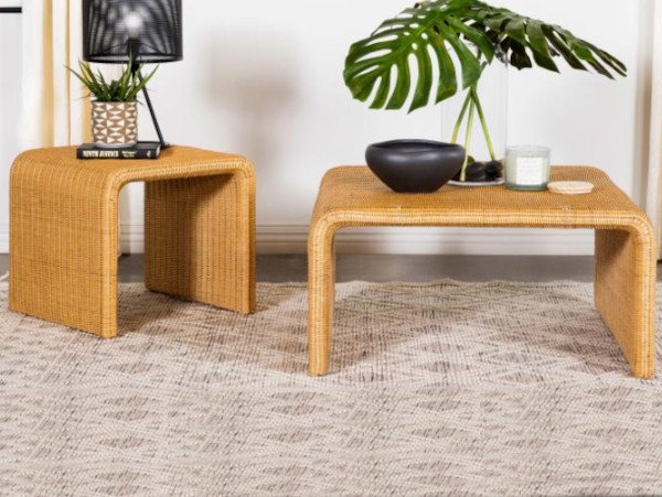 Juanita natural end table