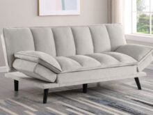 Laredo light gray futon