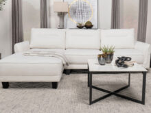 Caspian white sectional