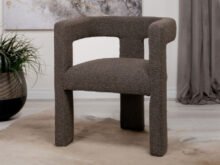 Petra brown accent chair