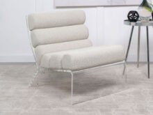 Serreta ivory accent chair