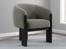 Valdez gray accent chair