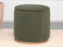 Zena green ottoman