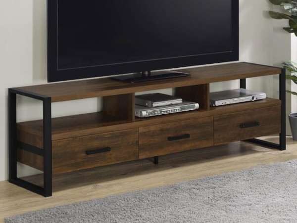 James wide brown TV stand