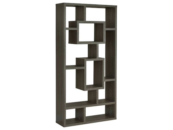 Corey grey bookshelf