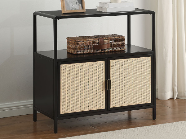 Amherst black storage cabinet