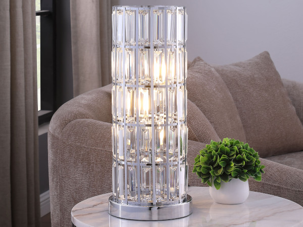 Wanda silver table lamp