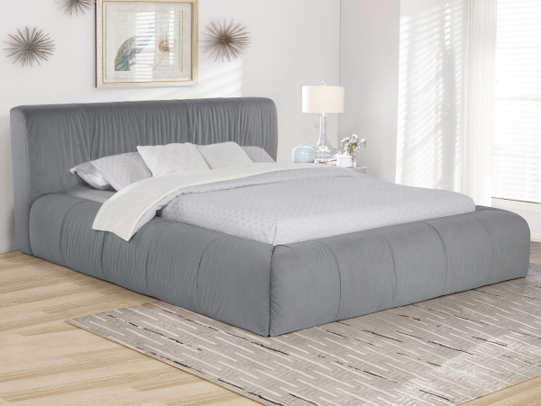 Wilshire platform eastern king bed frame
