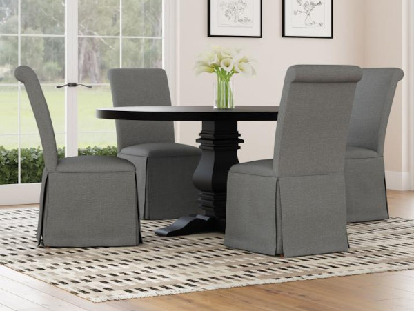 Florence charcoal chair