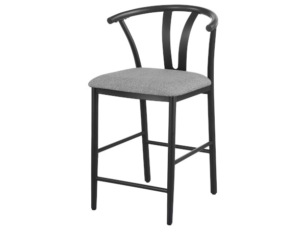 Dolman gray counter stool