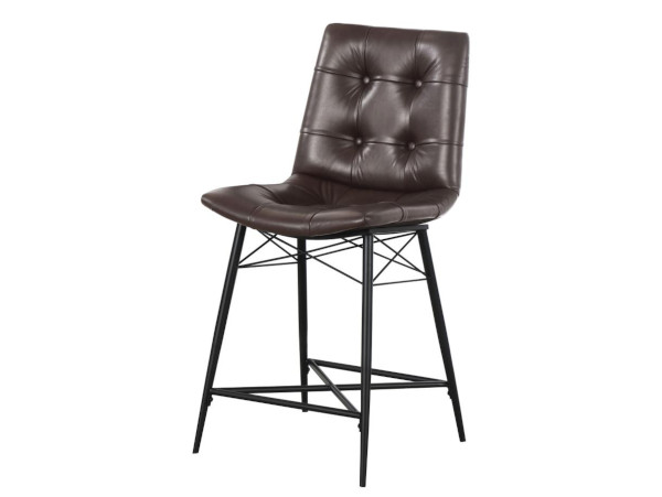 Aiken brown counter stool