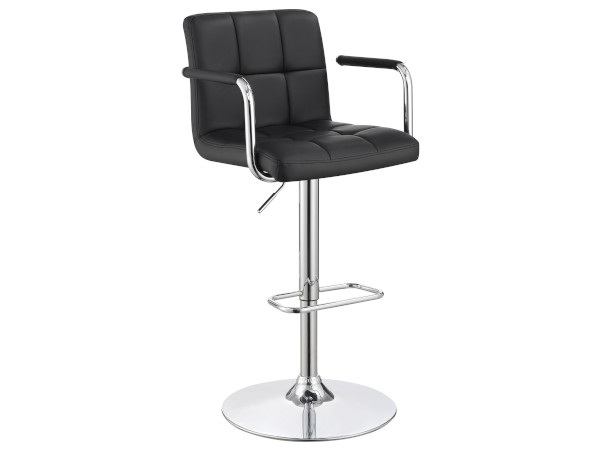 Palomar adjustable black stool