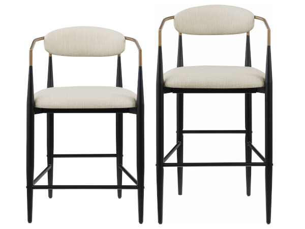 Tina beige bar stool