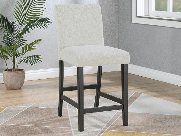 Alba white counter stool
