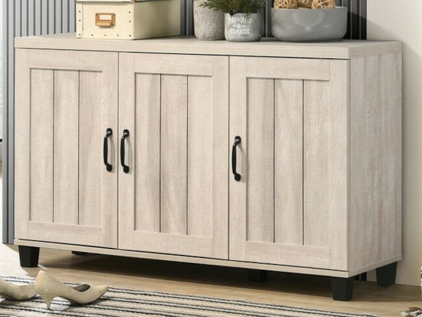 Corby gray shoe cabinet
