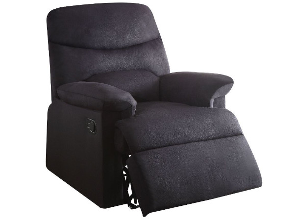 Arcadia black recliner