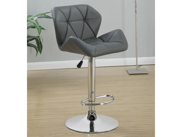 Diamond grey adjustable stool