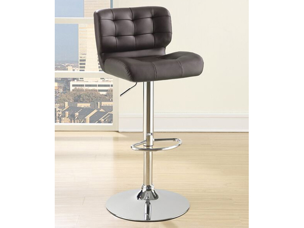 Delegate brown adjustable stool