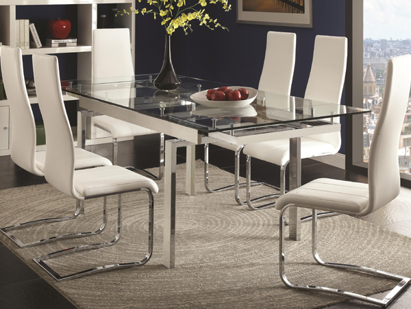 Wexford white dining set