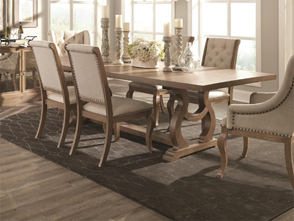 Glen Cove barley dining set