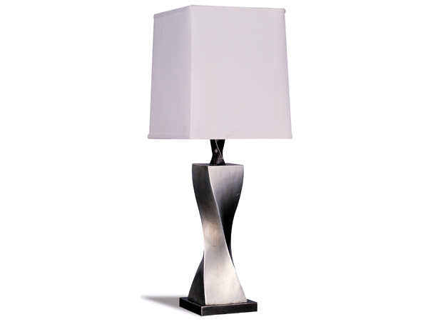 Twisted table lamp