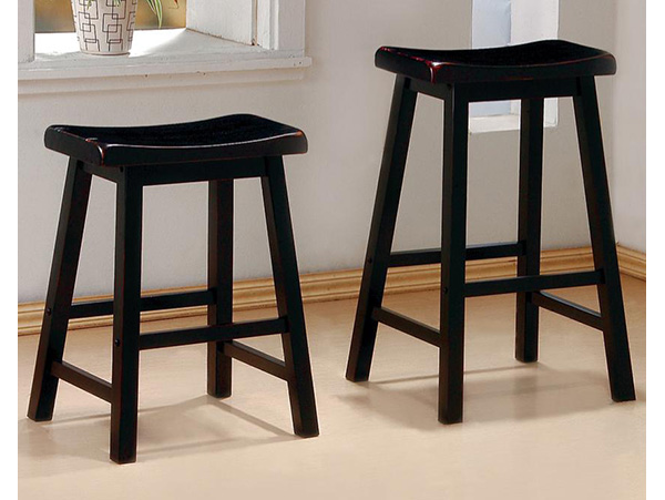 Geneva black stool