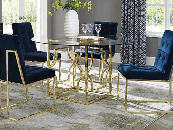 Starlight gold dining set