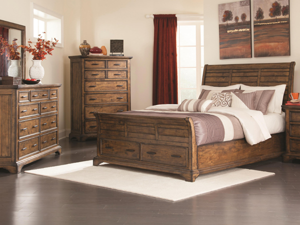 Elk Grove platform bedroom set