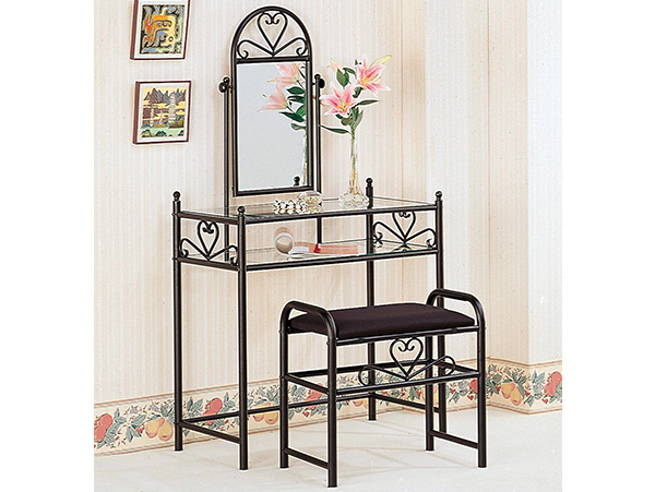 Heart design vanity