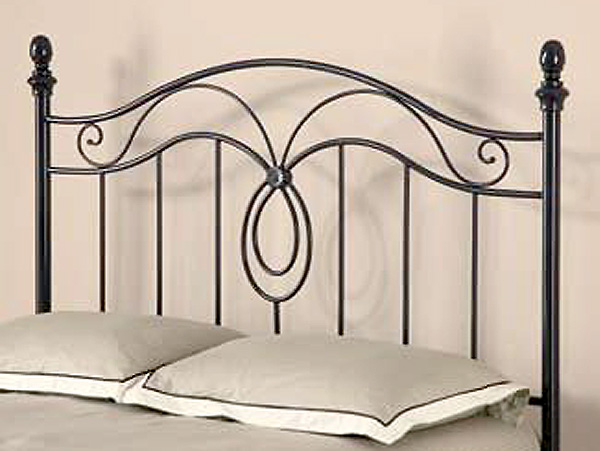 Decorative center queen headboard