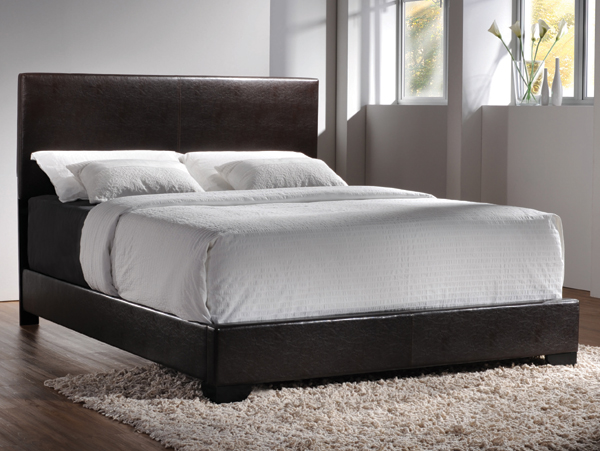 Conner cappuccino bed frame