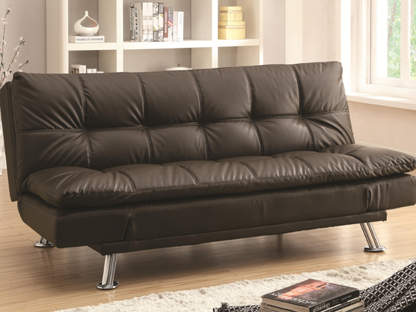 Dilleston brown futon