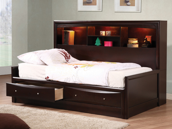 Phoenix storage twin daybed